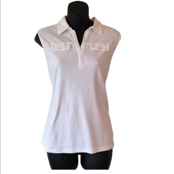 white golf tops
